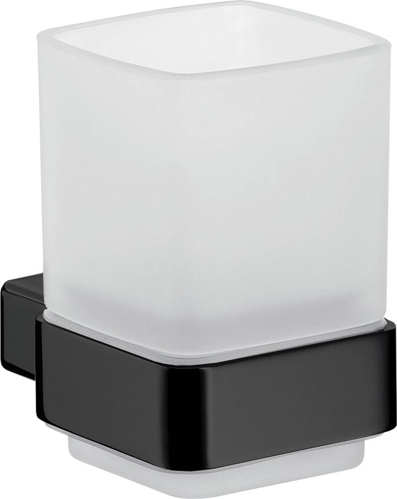 emco loft Glashalter, Wandmodell, satiniertes Kristallglas, 052013300