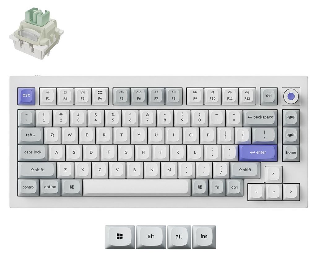 Tastiera Keychron Q1 HE con switch magnetici 8K, Immagine del prodotto 