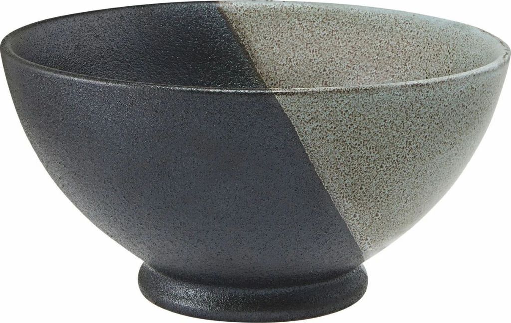 Maxwell & Williams Schale Umi, Schüssel, Porzellan, Grau-Schwarz, 17 x 9 cm, AX0567