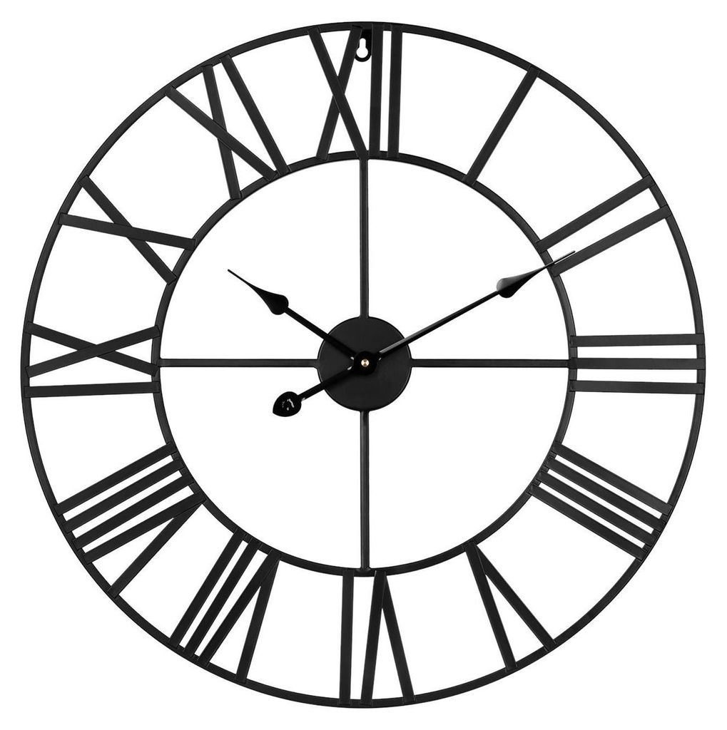 Orologio da parete Teesa grande in alluminio da 60 cm, Immagine del prodotto 