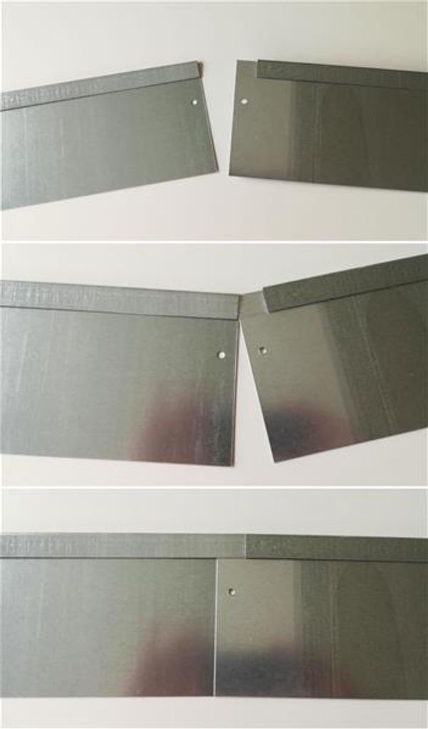 Rasenkante Metall 100x13cm Produktbild 3