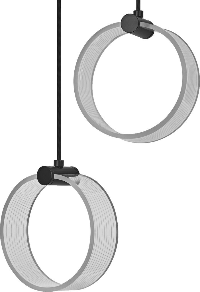 LEDVANCE Decor Circle 2XPendant PL 14W Click CCT czarna Zdjęcie produktu 