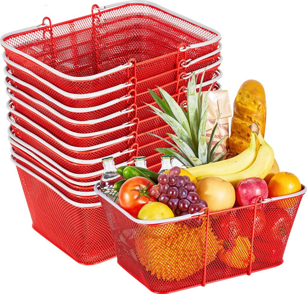 Koszyk na zakupy SucceBuy, 12 sztuk, 22 litry, sztaplowany Zdjęcie produktu 