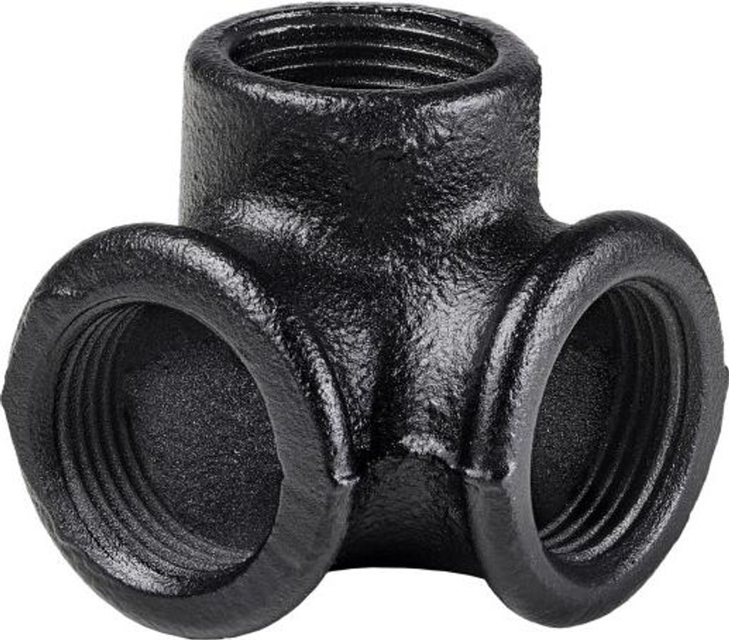 Dolle Eckverbinder für Pipe-Regalsystem 90° 20 mm (3/4) Produktbild 