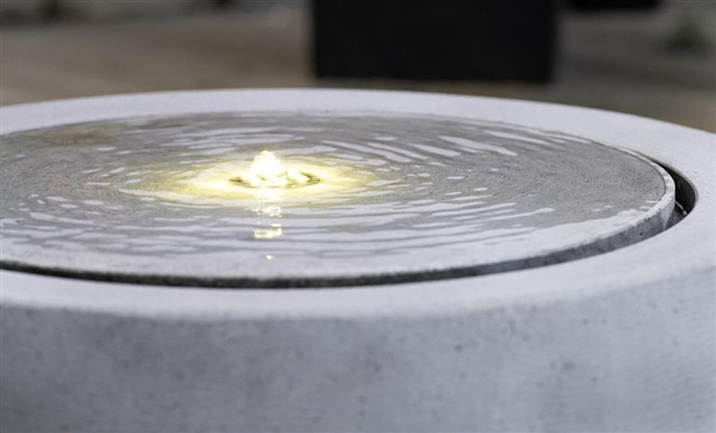 Outdoor Brunnen "Harmonie" in Kugel Form mit LED Produktbild 2