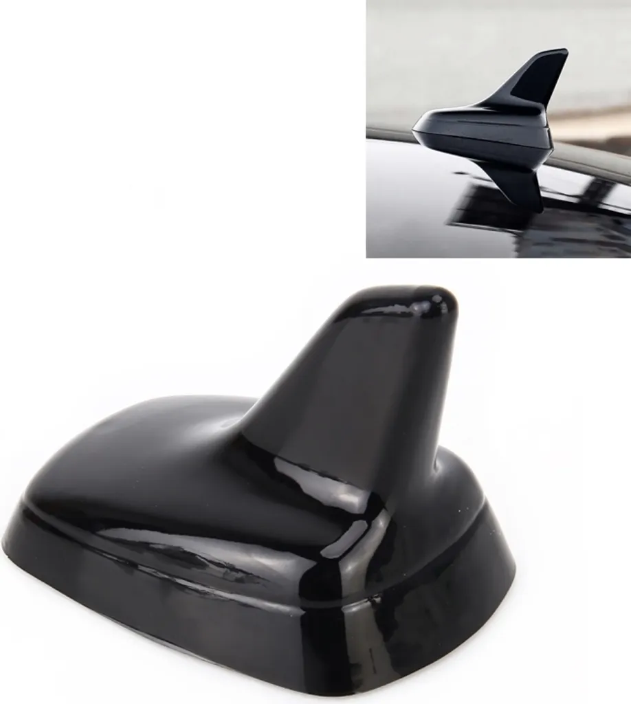Antenna Auto Corta 6.5cm PS-243 Nera Universale - Ricambio Tuning Sport