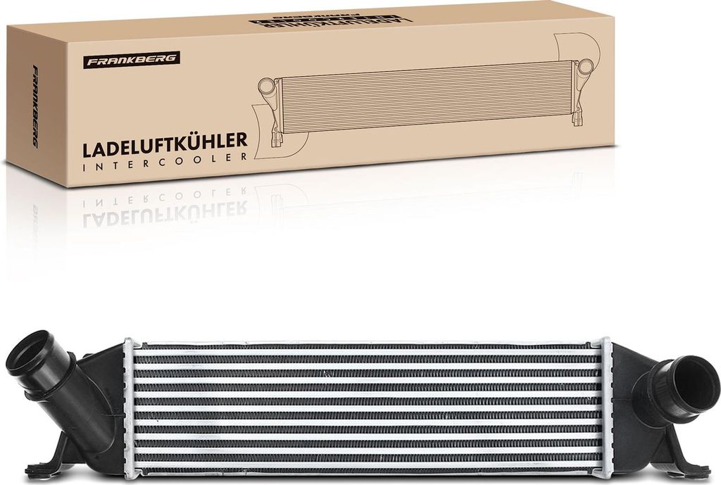 Frankberg 1x Ladeluftkühler Turbokühler für Hyundai H-1 Cargo H-1 Travel TQ 2.5L