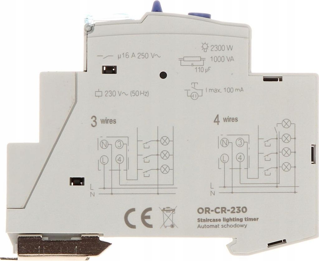 Schodišťový automat IP20 ORNO OR-CR-230 Obrázek produktu 