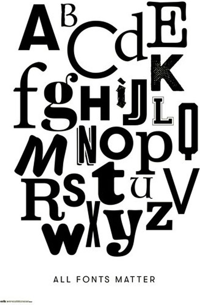 Empireposter Poster Alphabet ABC Bildungsposter für Kinder, Wanddekoration 61x91,5 cm