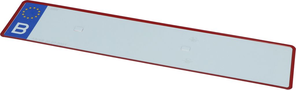 Plaque d'immatriculation belge Carpoint avec point Image du produit 