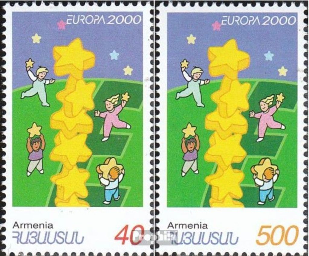 Briefmarken Armenien 2000 Mi 375-376 (kompl.Ausg.) postfrisch Europa