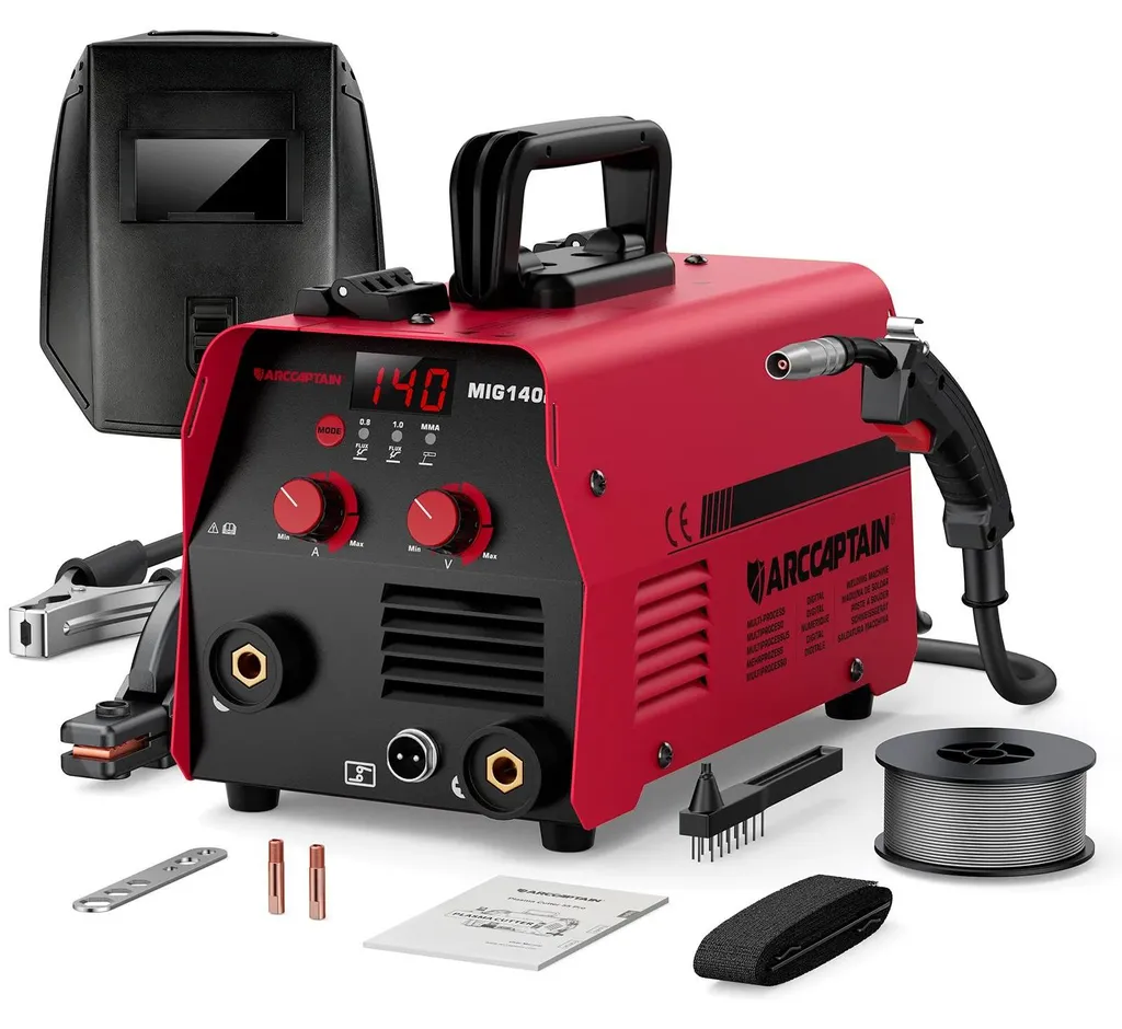 Poste de soudage MIG/MMA 2-en-1 portable - Appareil de soudage pour bricolage