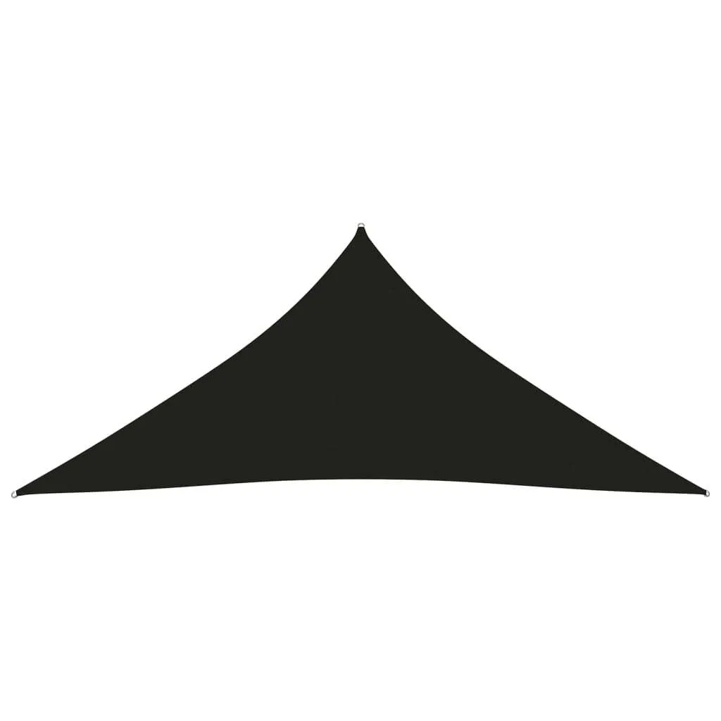 Tenda a Vela Triangolare Nera 5x6x6m | Maison Exclusive Oxford - 2