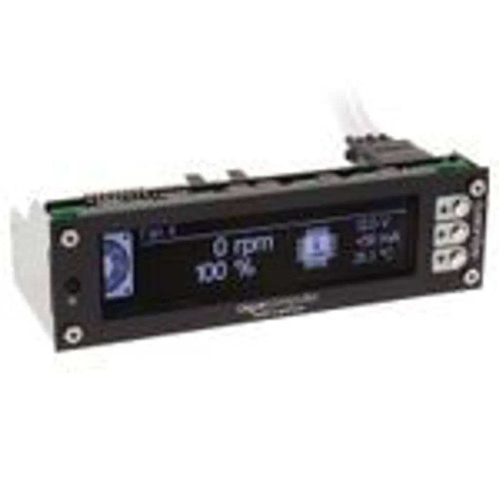 Contrôleur de refroidissement aquaero 6 Pro noir avec écran LCD