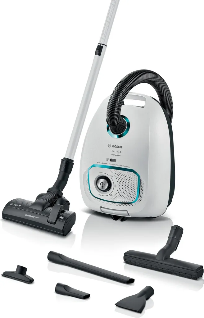 Aspirateur avec sac Bosch BGL41HYG2H idéal pour maisons et parquet