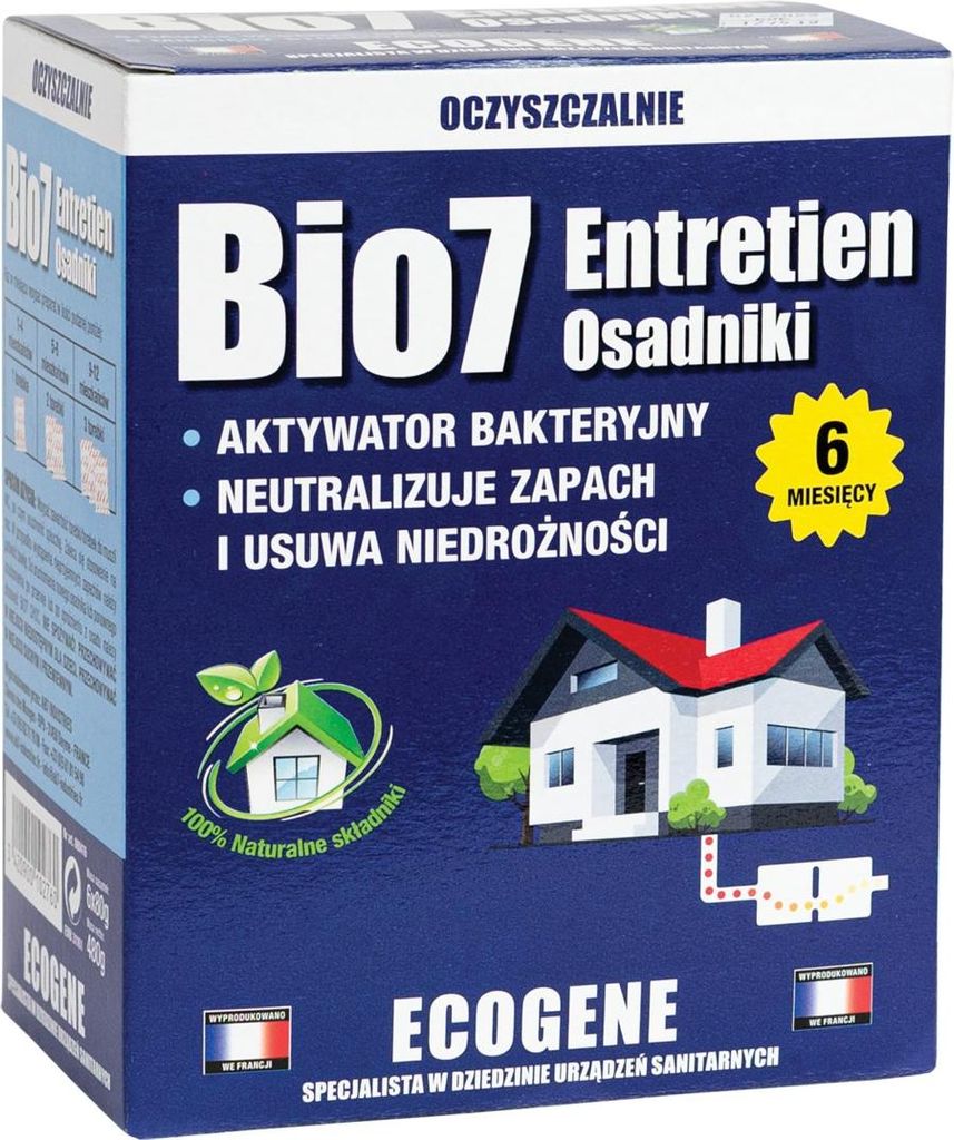 BIO7 OPERAZIONE ENTRETIEN 480G Preparazione per vasche di Immagine del prodotto 