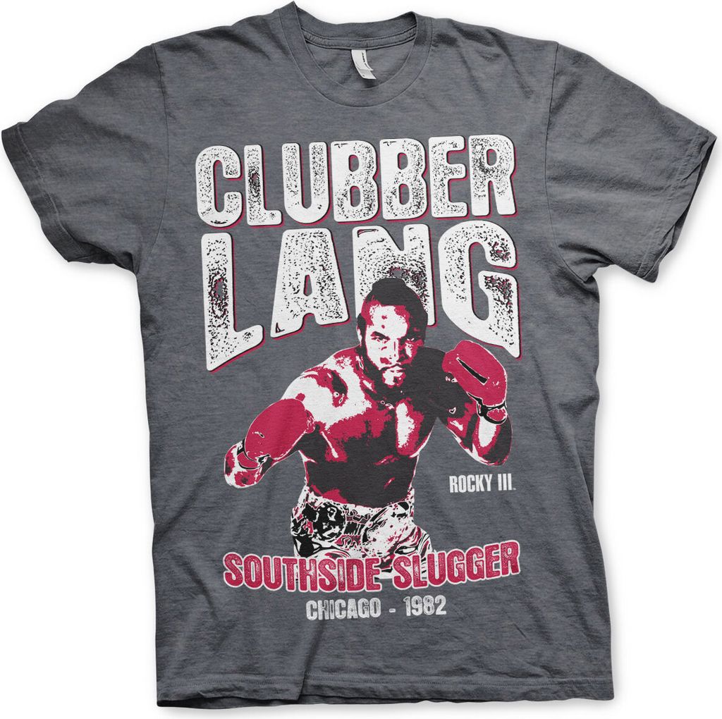 Rocky - Clubber Lang T-Shirt - X-Large - Dark-Heather