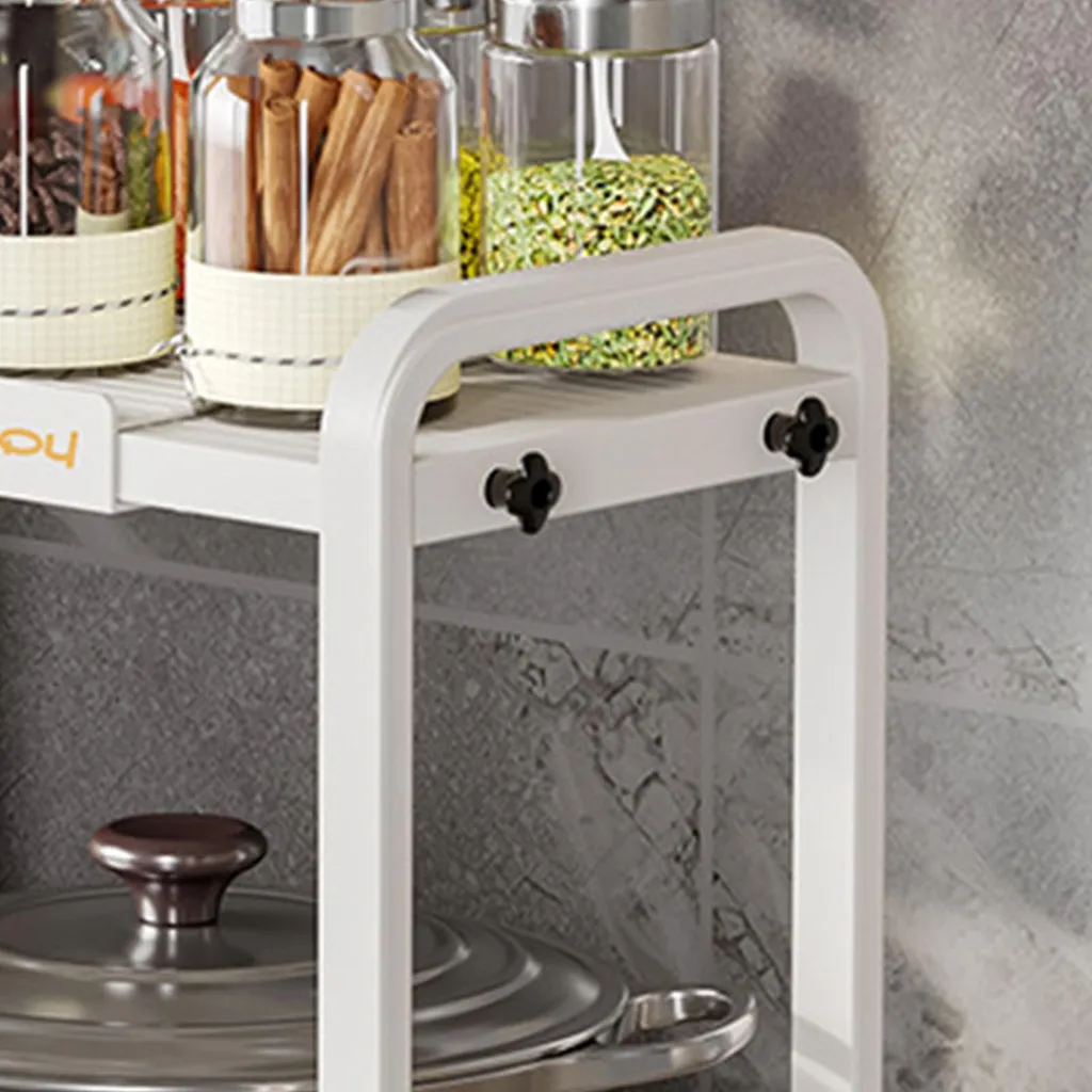 Solution rangement cuisine : étagère double étage pour placards encombrés - 3