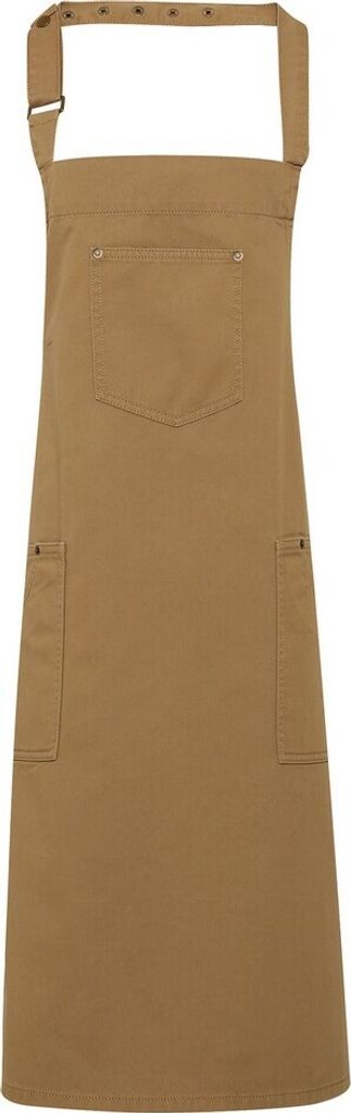 Premier - Herren/Damen Unisex Schürze, Twill PC6138 (Einheitsgröße) (Khaki)