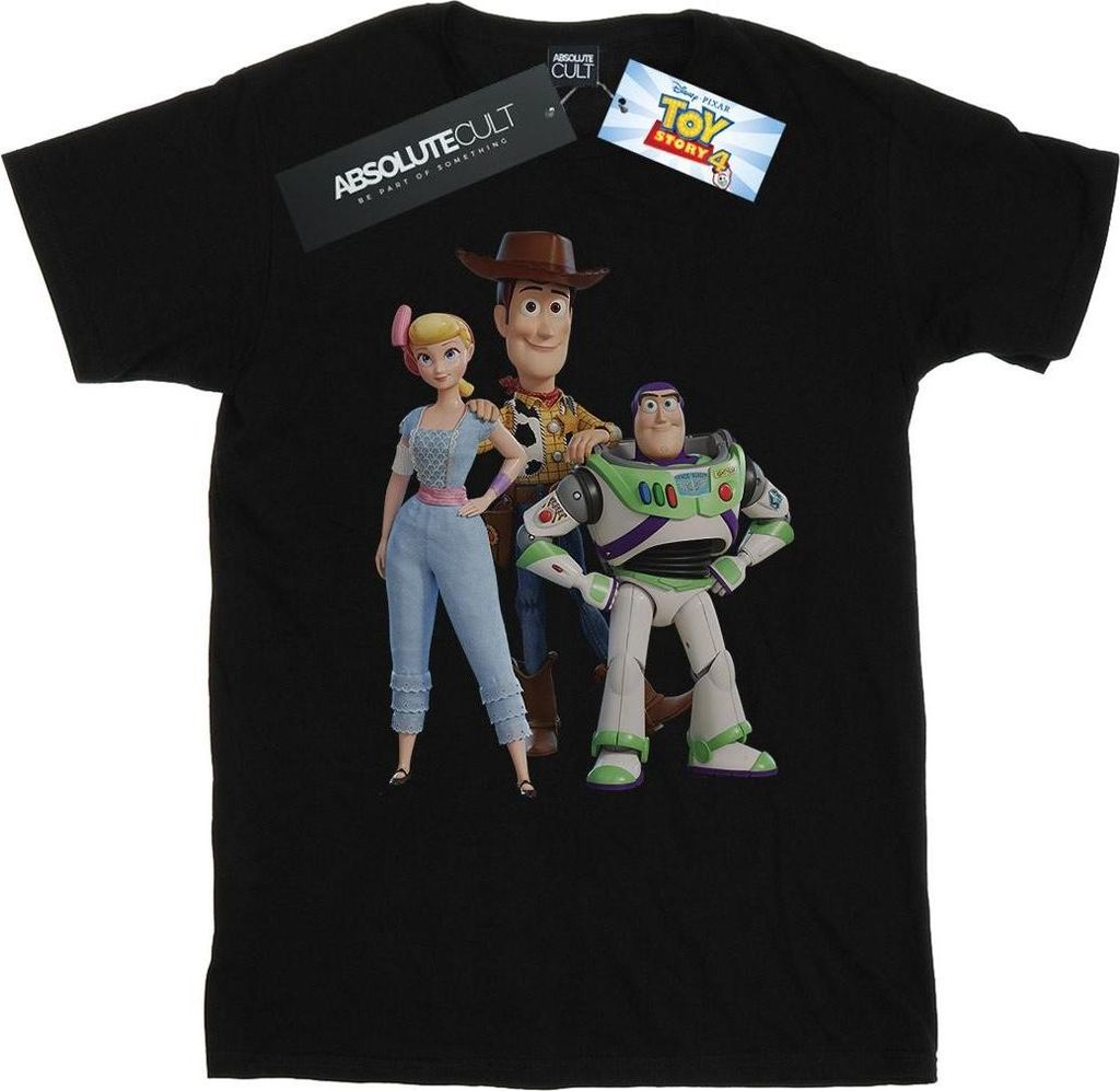 Disney - "Toy Story 4" T-Shirt für Mädchen BI41626 (128) (Schwarz)