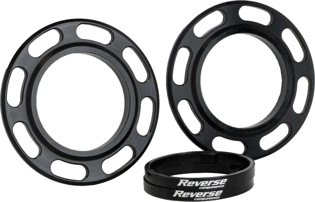 Guide de pignon Single Speed MSP Kit noir avec 2 entretoises de 4 mm