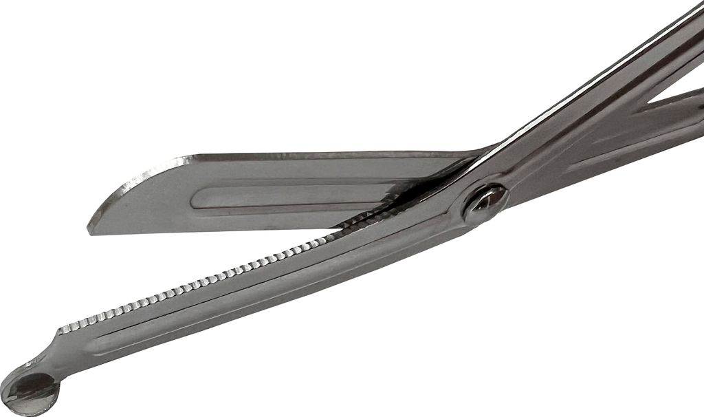 Erste-Hilfe-Schere kniegebogen 14,5 cm Verbandschere Produktbild 3