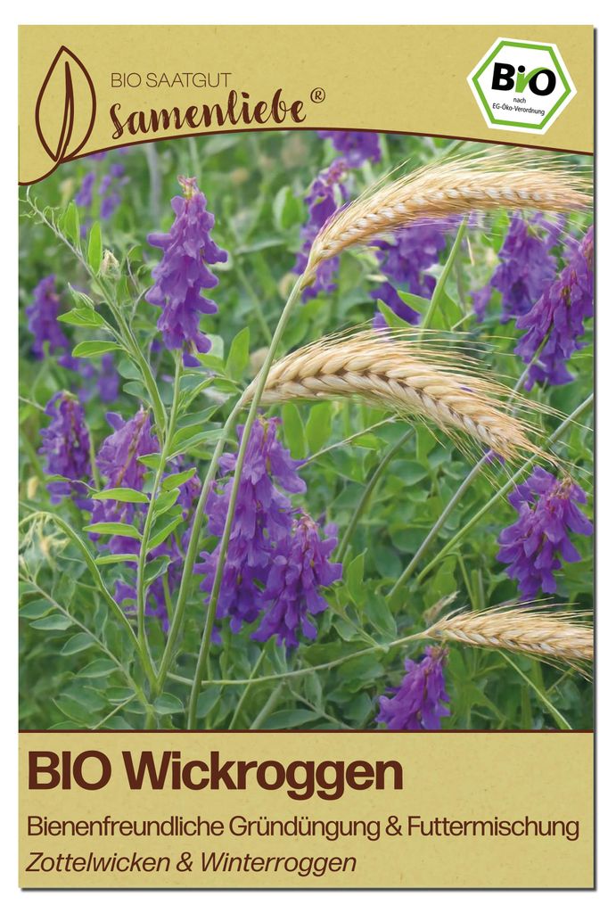 Samenliebe  Wickroggen Samen | Futtermischung - winterhart Produktbild 