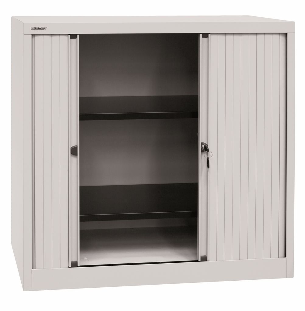Bisley Rollladenschrank EuroTambour - Farbe: Lichtgrau