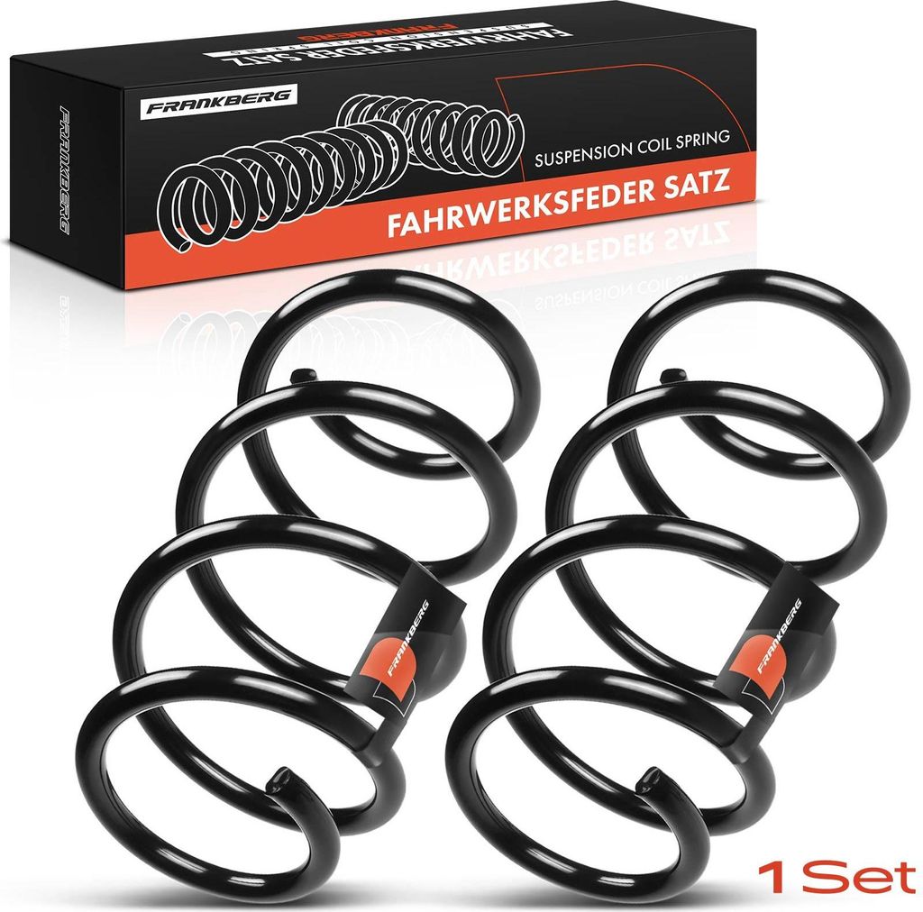Frankberg 2x Fahrwerksfeder Vorderachse für VW Golf VII 5G1 BE1 BE2 BQ1 2.0L Bj ab 2013