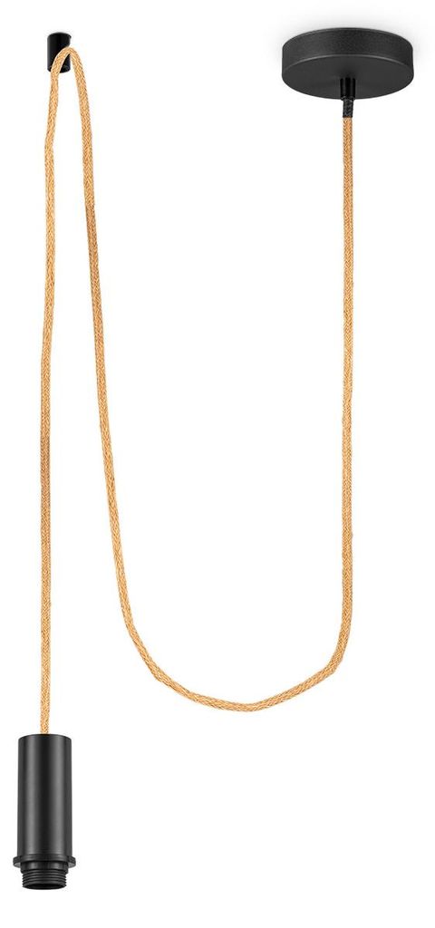 Home Sweet Home Hanfseil-Pendelleuchte -10/10/223cm
