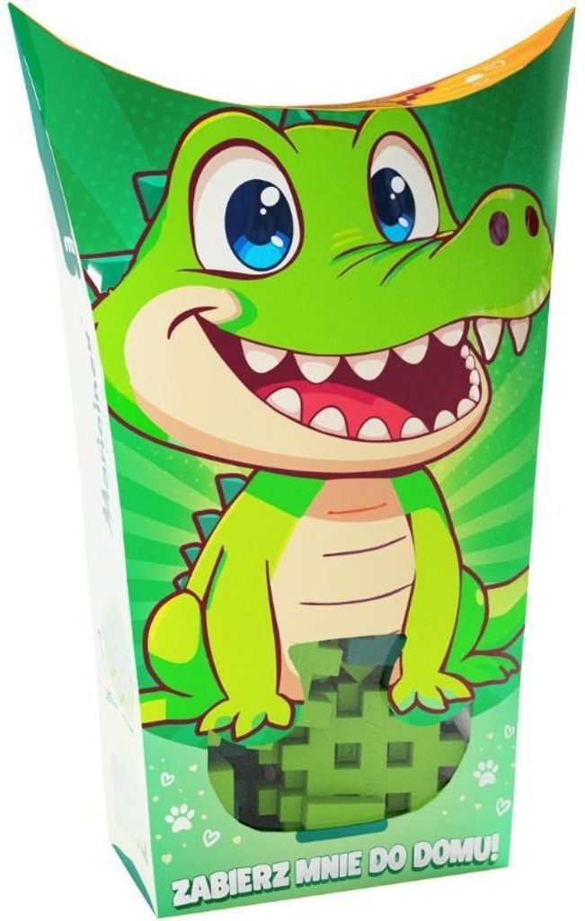 Klocki konstrukcyjne Waffle mini Pocket Pets Krokodyl 34 Obrázok produktu 