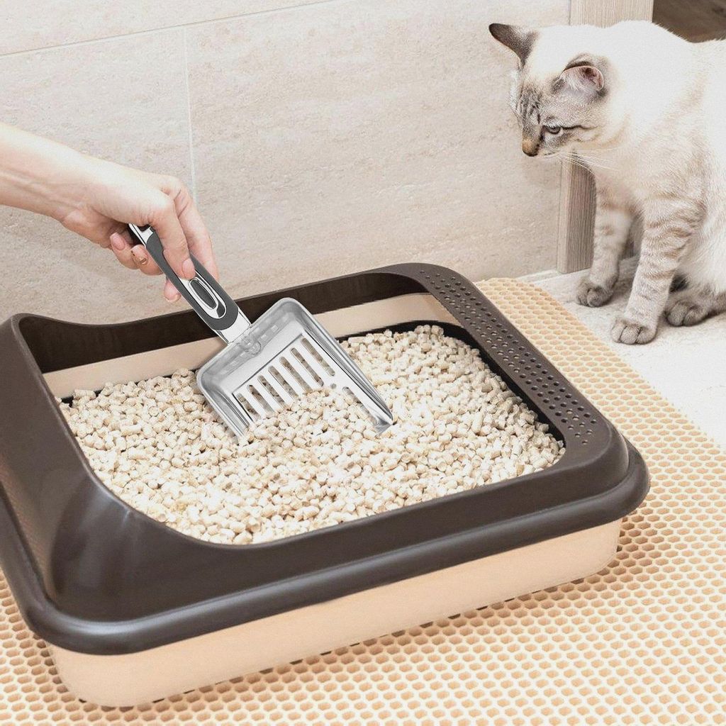 Katzenstreu Schaufel | Tierkot Schöpfer sowie Entferner - Schaufel Für Kleintierstreu | für den Innen- und Außenbereich, zu Hause, Wohnung, Woh...