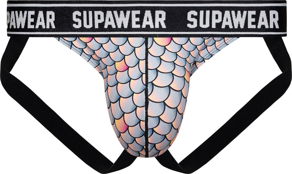 SUPAWEAR - Herren Unterwäsche - POW Jockstrap Sea Monsta - 1x Größe L