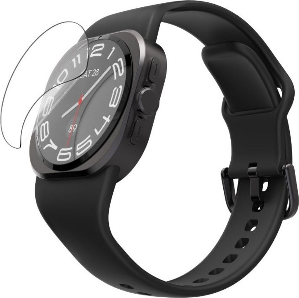 Displayschutz "Super Hybrid" f Sams. Galaxy Watch Ultra, 47mm, Montagehilfe (00228500)