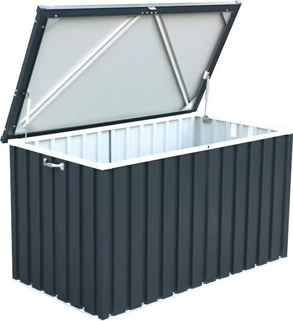 Coffre jardin DURAMAX 585L : fini le désordre sur votre terrasse