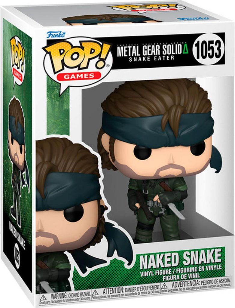 Figurine Funko POP Metal Gear Solid 1053 Naked Snake Image du produit 