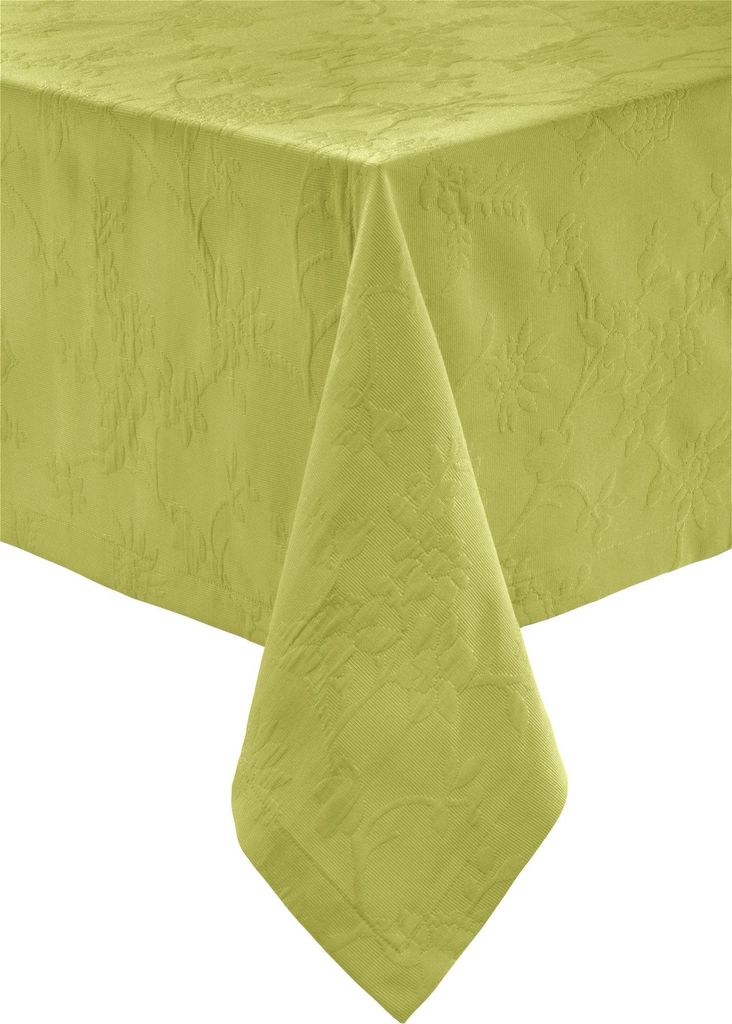 Erwin Müller Tischdecke Arnsberg" apfelgrün 150x250 cm"