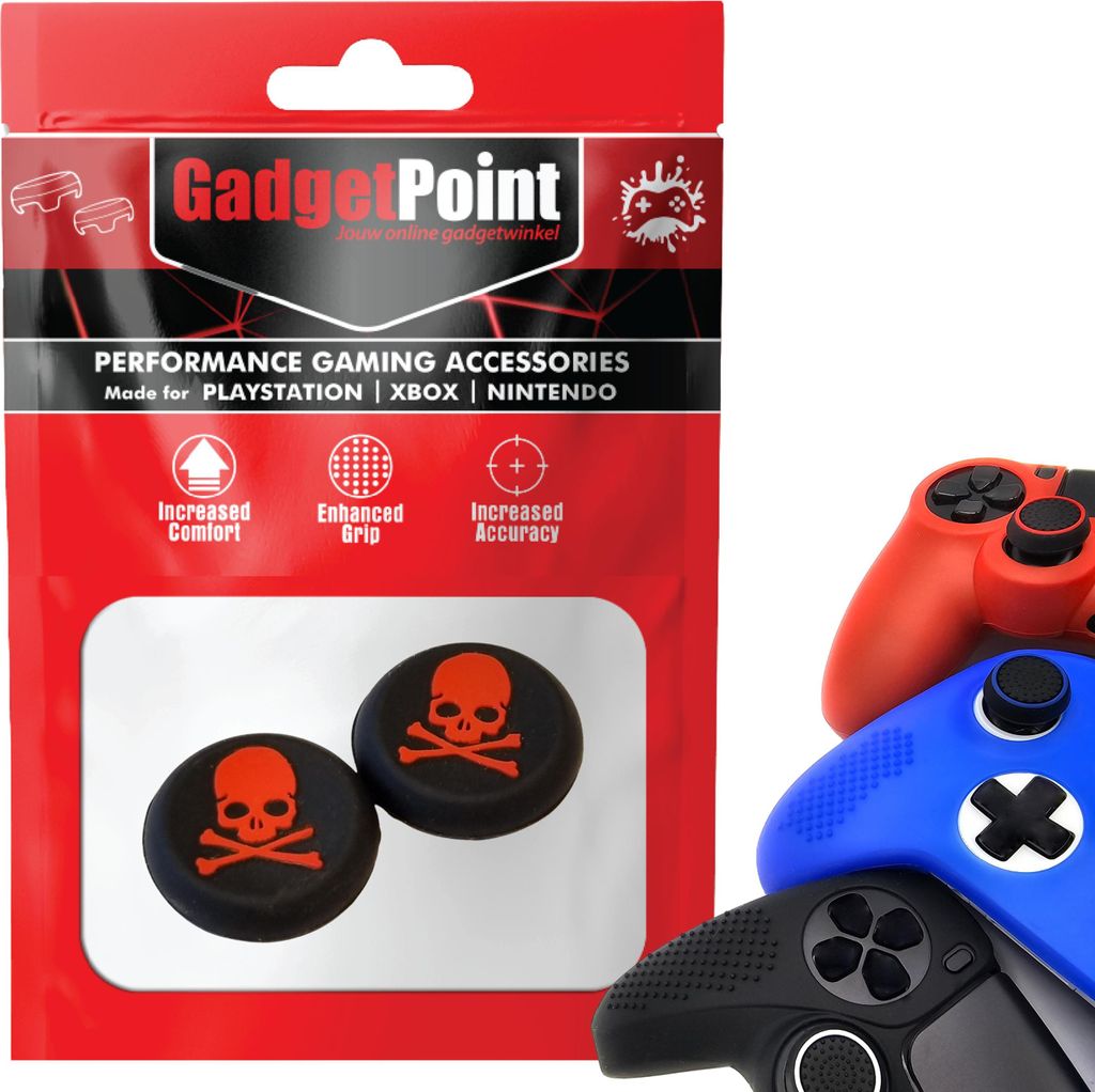 Thumbgrips - Thumb Grips voor PlayStation, PS5, Xbox X/S, One & Switch Pro Controller - Gaming Thumbgrips - Performance Anti-Slip Thumbsticks - Bes...