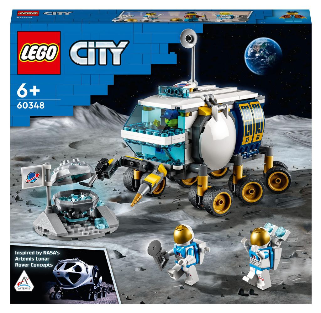 LEGO 60348 City Rover lunaire Jouet spatial à partir de 6 Image du produit 
