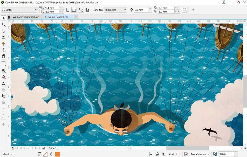 Solution de création de logos CorelDRAW 2019 pour graphistes sous Windows
