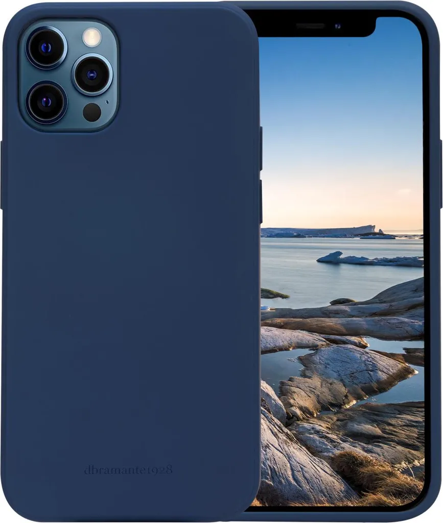 Cover Blu dbramante1928 Greenland per iPhone 12 Pro Max - Riciclata
