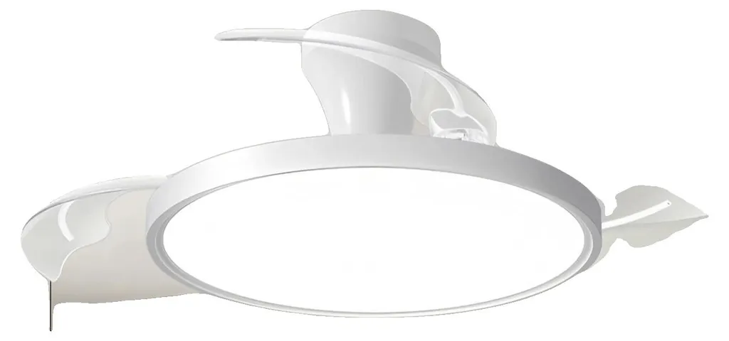 Ventilateur de plafond avec éclairage LED dimmable et télécommande 106cm