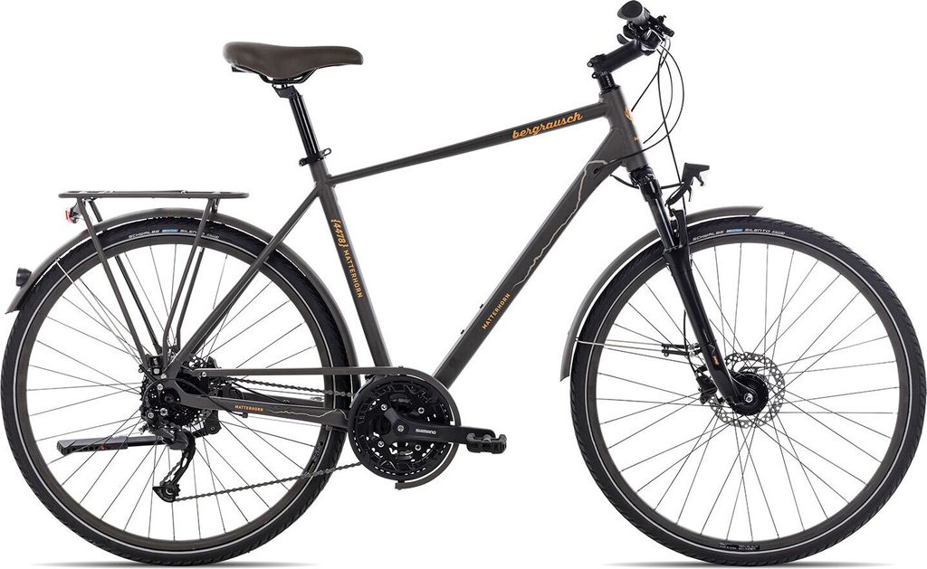 Bergrausch Matterhorn leichtes Herren-Trekkingbike 28 Zoll Produktbild 