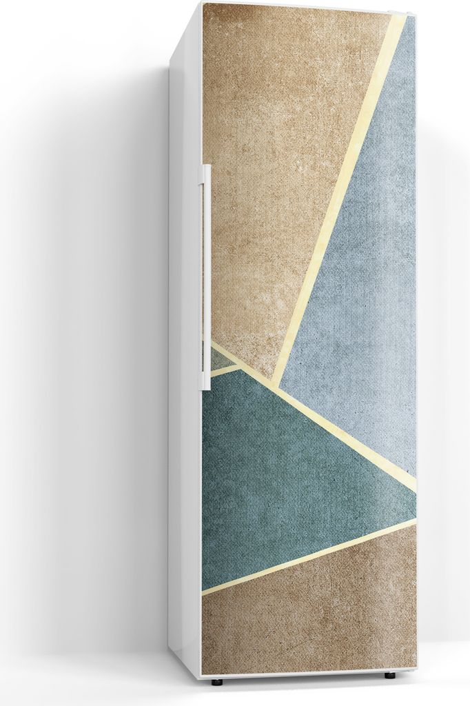 DEQORI Magnetmatte Kühlschrank beschreibbar 60x180 cm 'Mystisches Mosaik' Magnetfolie