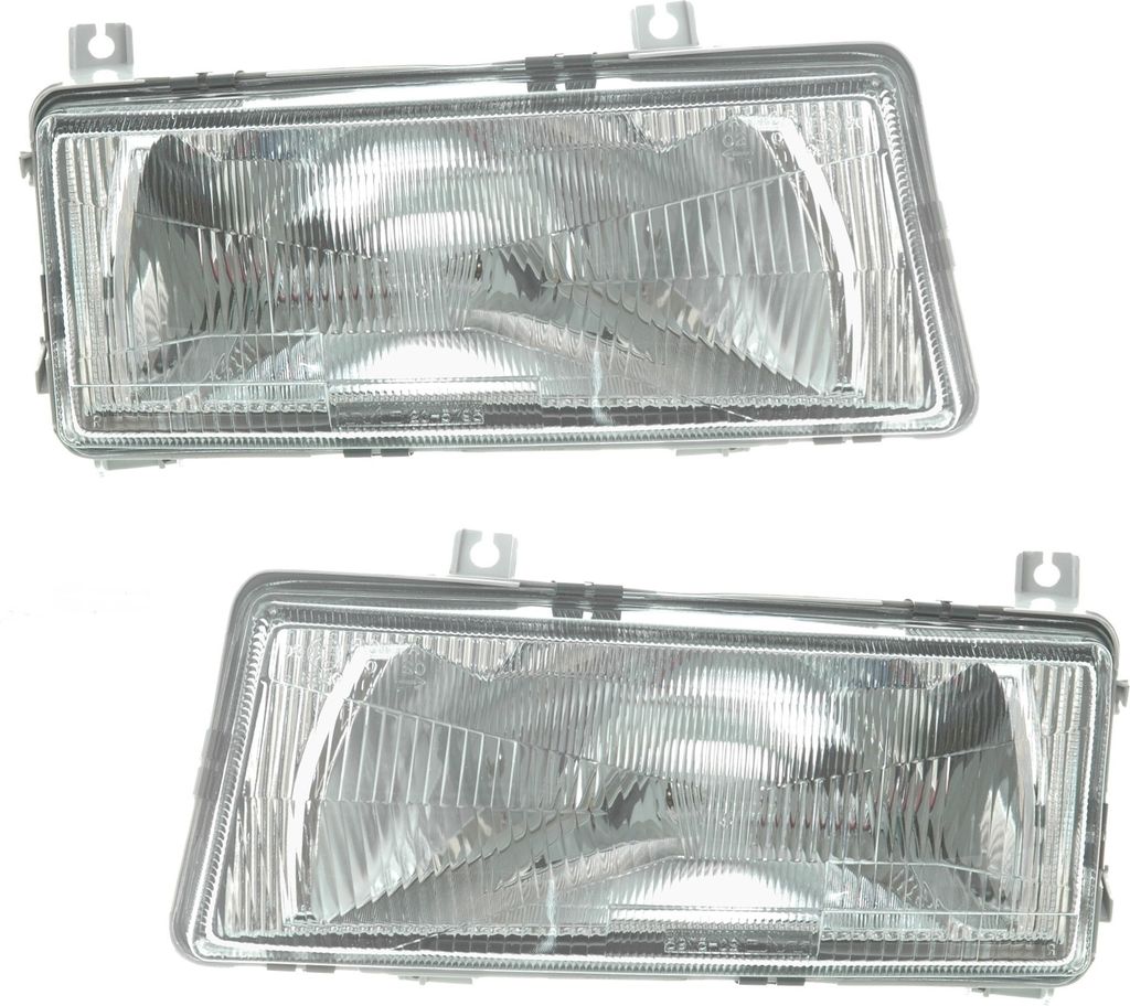 Scheinwerfer Set für Skoda Felicia II 6U 1/98-6/01 H4 Streuscheibe Halogen