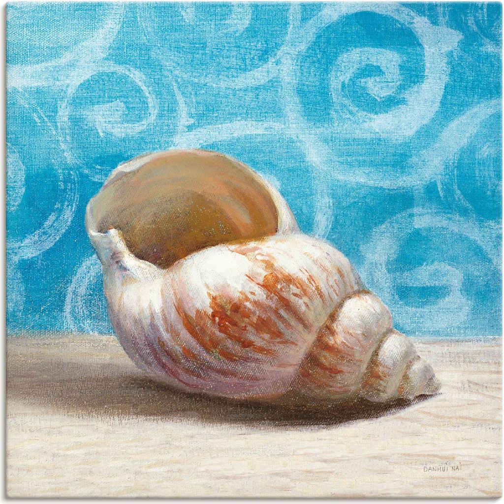 ARTland Leinwandbild Geschenke aus dem Meer I Größe: 40x40 cm