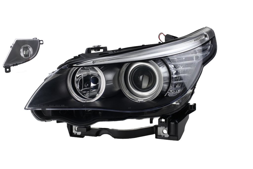 Johns, Scheinwerfer Halogen passend für BMW 5er E60 E61 04/2007-03/10 H7 H7 Li. + Nebel 63127177727 63177177711 7177711