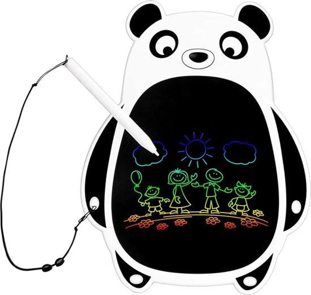 Tableau LCD Enfant Panda : Dessiner sans Taches ni Gaspillage Papier