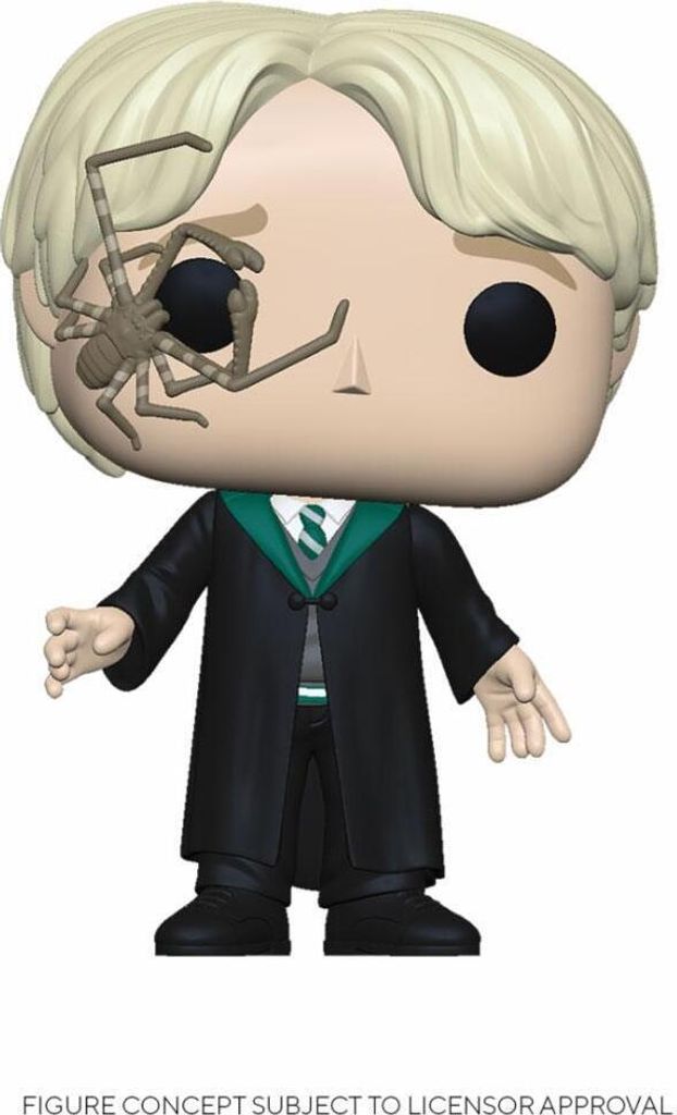 Funko POP! Vinyl: Harry Potter Figur Malfoy w/Whip Spider 9 Produktbild 4