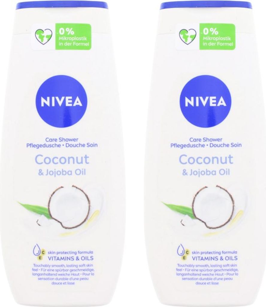 2 x NIVEA Coconut & Jojoba Oil Pflegedusche je 250ml Produktbild 